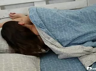 Hot milf spreads creamy pussy passionately