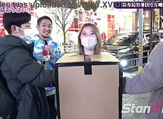 what is inside the box in nagoya stand up tv