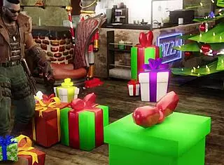 Tifa gets a sneaky blowjob in sleep 2.