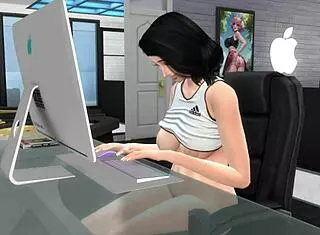 Sims4 parody unfolds as Lorena Sanchez stars in wild SimSexCity porn episode. Things get steamy fast!