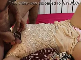 I love this french amateur in satin lingerie giving blowjob