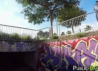 Busty Asian public anal 😏