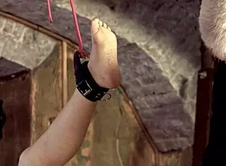 Blonde Shy Milf Tasting the Sole in Extreme Fetish Play