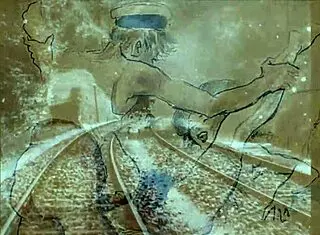 Detailed vintage erotic illustration