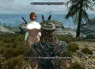 big boob outdoor adventure with sexy bent over poses