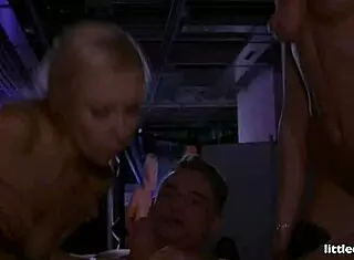 intriguing livesex show in basel with caprice and lena