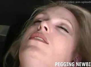 i love when she pegs me hard, it puts me right in my place with that strapon domination