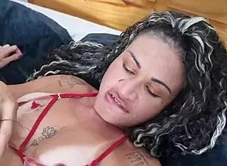 Got horny with friend over giant clit, we fucked and orgasmed multiple times