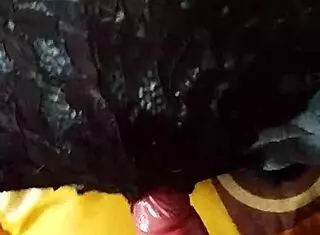 Trying aunt's used lingerie 😏