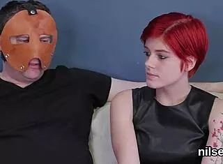 Nasty teen undergoes painful anal therapy in the butthole loony bin