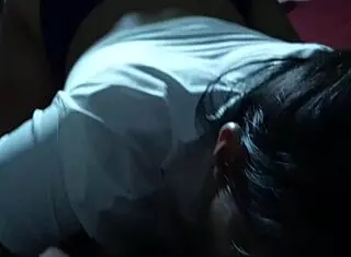 Slutty Wife Blowjob with Asian Cock