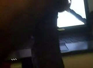 Home alone with monster cock.