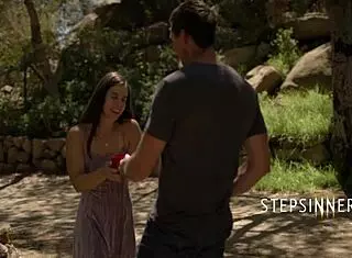 stepsiblings abbie maley and her bro fuck in the park