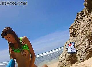 jag hade passionerad sex på paradisstranden