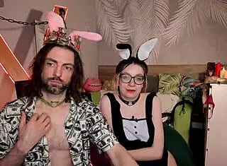 Cute Blonde's Submissive Bedroom Dancing