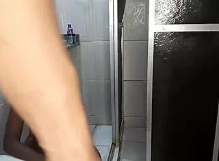 neighbor visits hung carioca, films them banging with cum everywhere