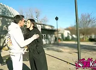 Nelia Estrada Finds New BIG COCK In Streets For Good FUCK