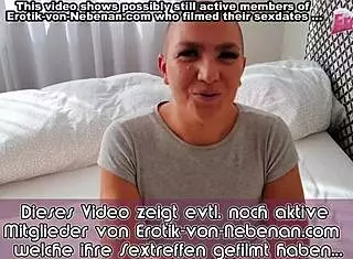 Chubby German Amateur Teen Meets User for Casting Session.