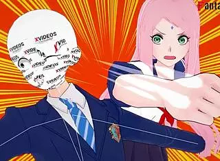 Hinata And Sakura In Naruto Hentai