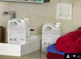 fantasy massage - emma hix gives wild nuru to delivery guy 😍