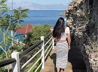 Stepson, why did you cum on my face after our seaside walk?