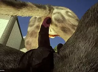 Wild furry hentai ass fucking