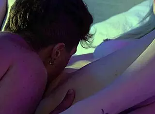 Horny College Girl Bends Over for Massive Cock