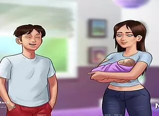 Hot Bathroom Bang In Summertime Saga!