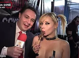 Andrea Dipre poses as Mexican girl in video.