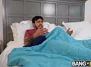 morning wood with nade nasty angel young, so hot