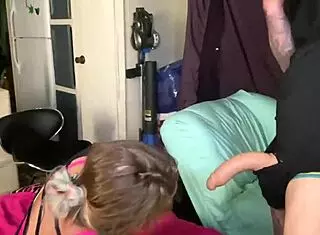 Intense family therapy session with hentai elements