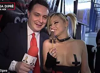 Andrea Dipre poses as Mexican girl in video.