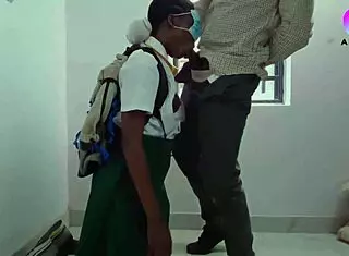 Teen Pays Teachers With Pussy And Blowjobs