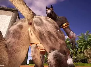 Wild furry hentai ass fucking