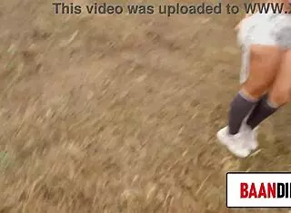 Blonde Accepts Public Fucking With Monster Cock.