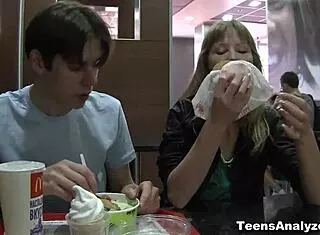 Sonja Experiences First Anal With Teens