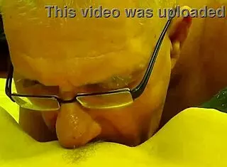 Husband Licks Amateur Wife's Spreading Legs