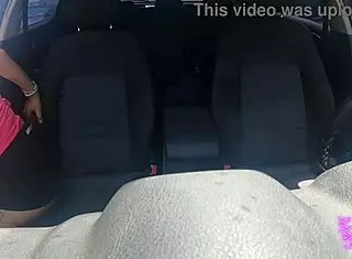 Big-Titted Woman Meets Stranger In Car For Quick Encounter