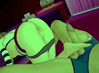 Step sister Dema Rock gives horny footjob