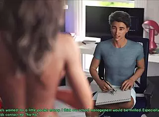 wife and mother-in-law engage in intense game leading to hardcore sex