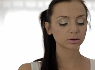 Ukrainian Anita Sparkle Relaxes with Sensual Fantasy Massage Session