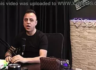 safada gives blowjob after hearing about condom for voyeur - freddy dogging in sheer red