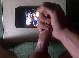 Jerking hard for Cassidyboo leads to cum on face