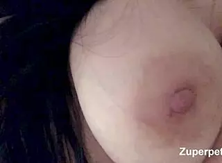 Crystal's sexy stepsister touches her horny body in homemade video!