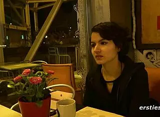 ersties cute petite brunette in rope bondage session