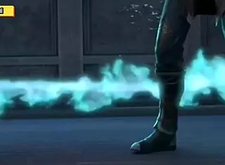 medusa queen bends over for deepthroat and creampie in hentai