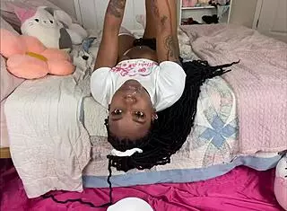 Fucking my face and spitting into a bowl