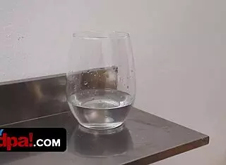 Hot Brunette Blows Stepgrandpa to Apologize for Misdeed