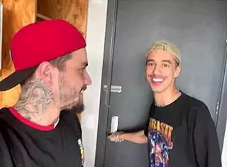 Boy from app fucking the newbie 😏