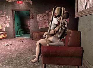 fallout 4 marie rose goes on a public outdoor sex adventure with fucking and anal